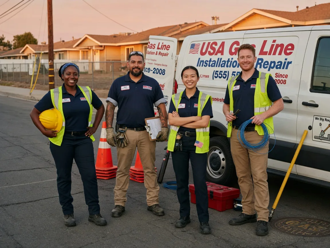 Gas Line Installation company in Frederick, OK
